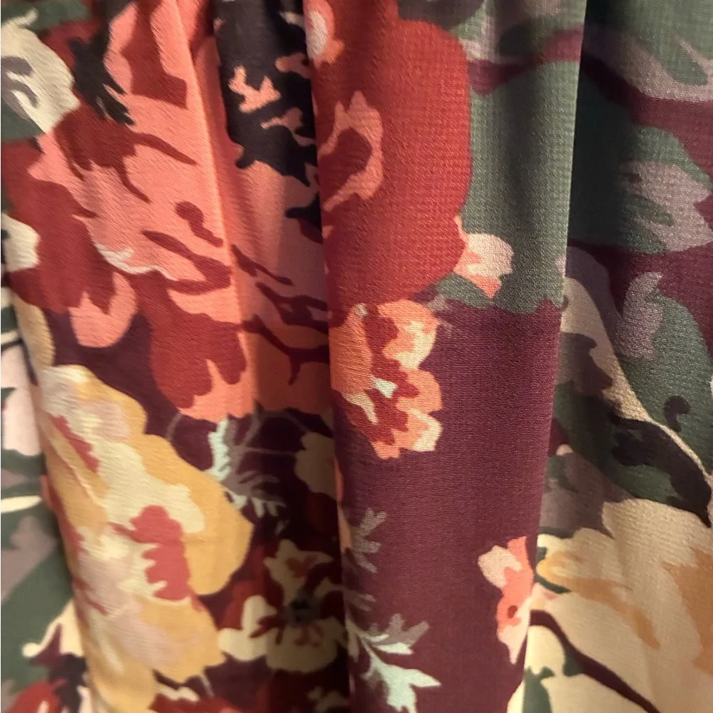 Lost + Wander Romantic Garden Maxi Dress Long Sleeve Nordstrom Hard to Find - Picture 3 of 4